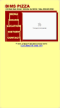 Mobile Screenshot of bimspizza.com